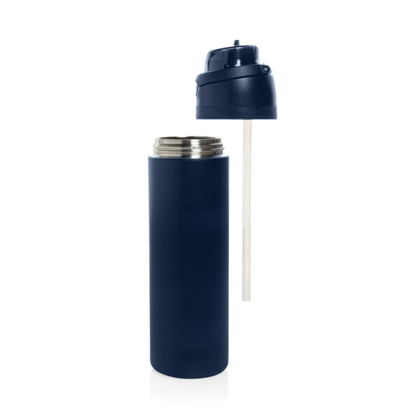 Bouteille étanche 720ml acier certifié RCS Omni Sip - Bleu Marine
