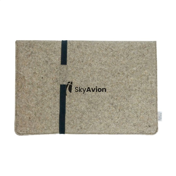Recycled Felt Laptop Sleeve 15/16" - taupe