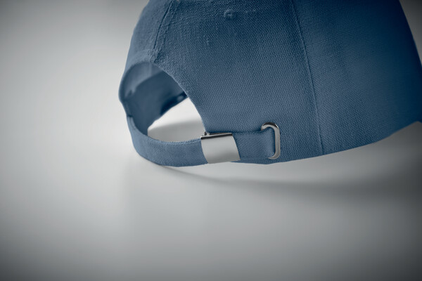 CASQUETTE CHANVRE 5 PANNEAUX 370 Naima Cap - Bleu