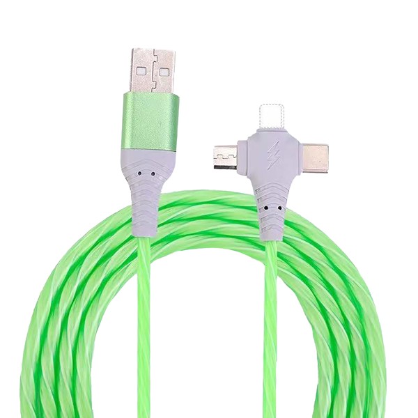 Illuminated data cable 3in1 UC050 - WHITE