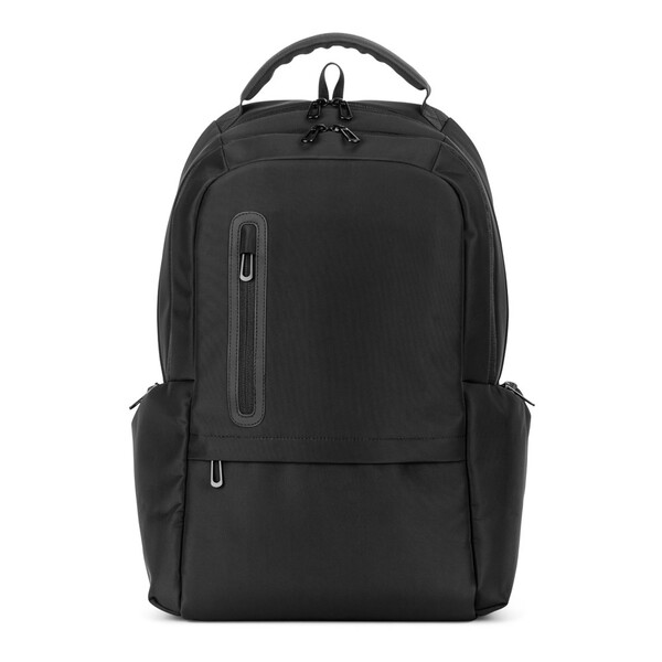 BOSTON SOLID. Ruksak za laptop (17") izrađen od 150D najlona s 2 podstavljena pretinca