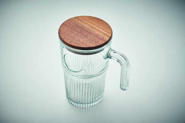 Mug en verre 450ml Vitrio Jar