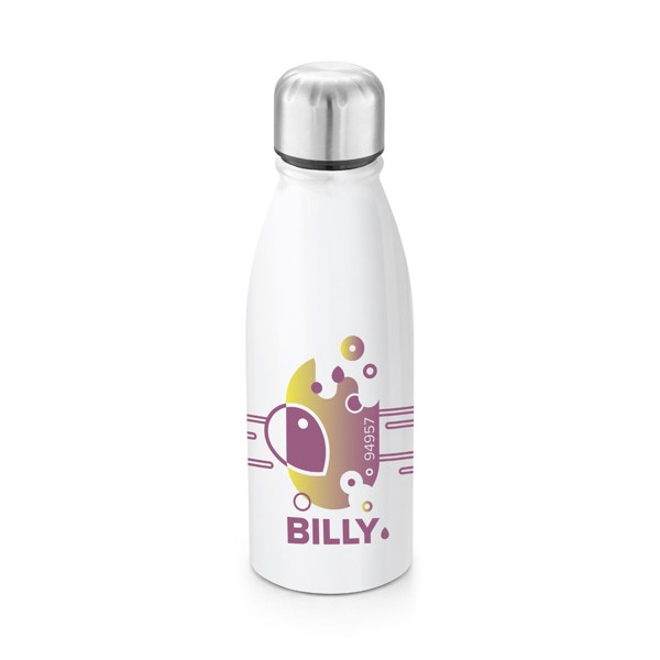 BILLY. Hliníková láhev sublimační s nerezovým uzávěrem 500 ml