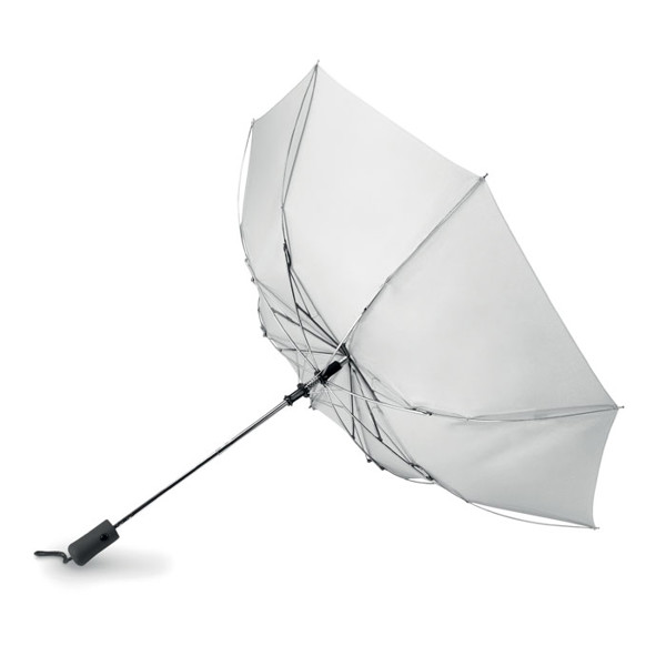21 inch foldable  umbrella Haarlem - White