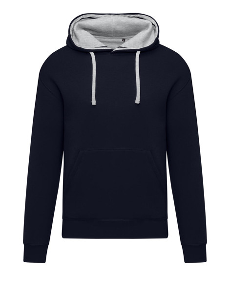 Originals Contrast Hooded Sweat Men - Dark Black / Light Oxford / 2XL