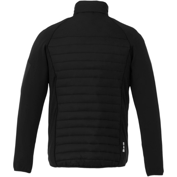 Casaco híbrido de isolamento "Banff" - Preto liso / 2XL