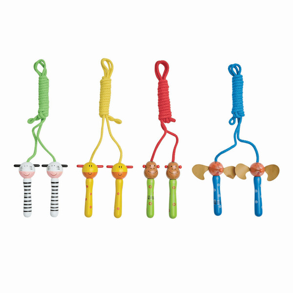 Colourful skipping rope, price per piece ANIMAL ANIMATION