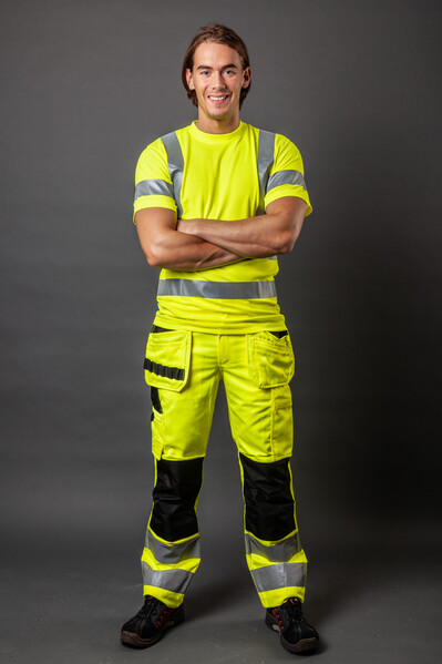 6030 T-SHIRT CL.2/3 yellow L