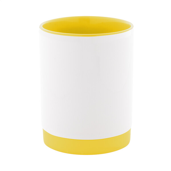 Sublimation Mug MultiColour Plus - Yellow / White