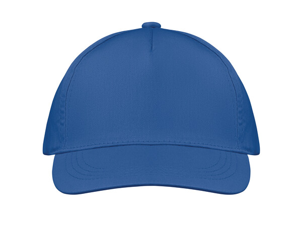 CASQUETTE 5 PANNEAUX 160 GR/M Buzz - Bleu Royal