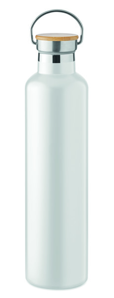 Balão de parede dupla 1L Helsinki Large - Branco