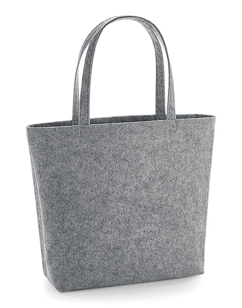 Felt Shopper - Grey Melange / ONE SIZE