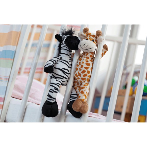 Lorenzo plush zebra, 300x120x100 mm