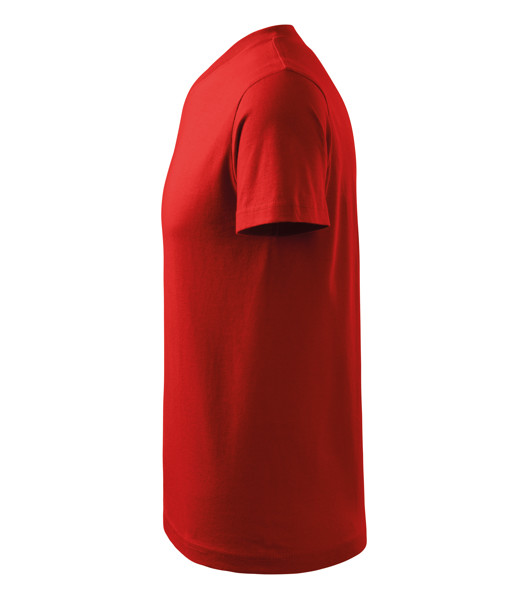 Tričko Unisex Malfini® V-Neck - Červená / 2XL