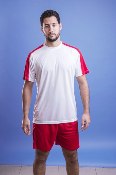 Camiseta Adulto Tecnic Dinamic Comby - Rojo / L