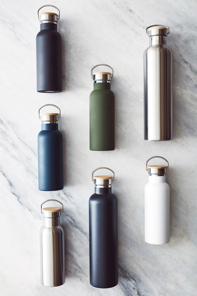 VINGA Miles Thermos Bottle 500 ml - Black
