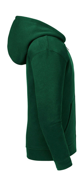 Kids' Authentic Zipped Hood Sweat - Black / M (116/5-6)