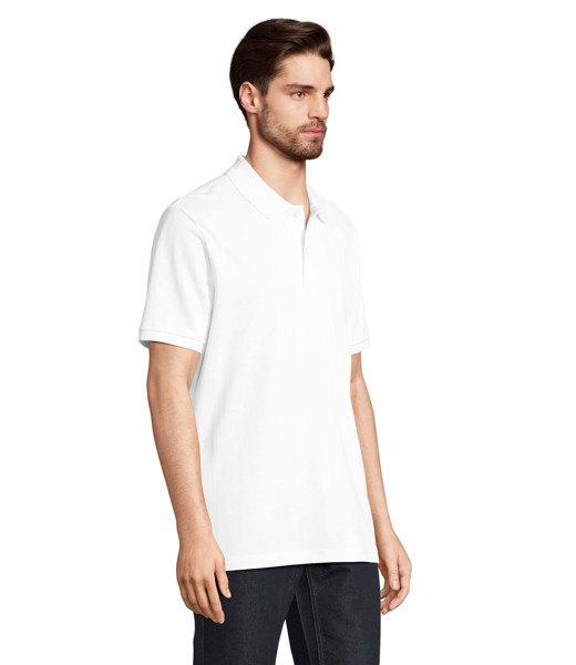 PEGASE Polo Organic 210g - WhiteXXS