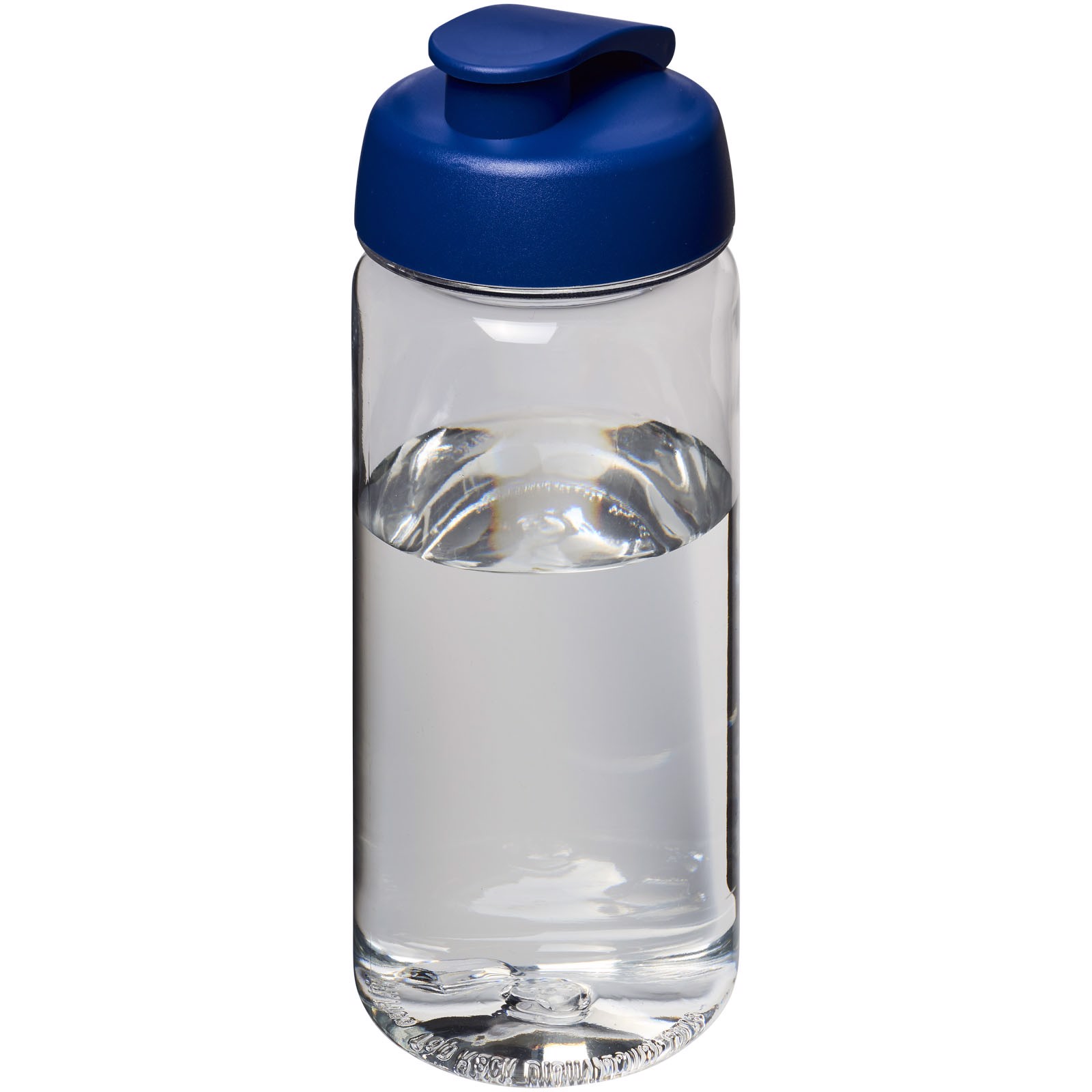 Sportovní láhev s vyklápěcím víčkem Octave Tritan™ 600 ml - Průhledná / Modrá