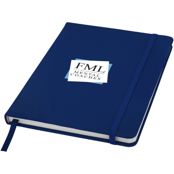 Spectrum A5 notebook with blank pages - Navy
