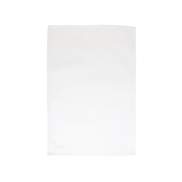 Bombažna pomivalna krpa 48x68 cm, 80 g/kos - Bela