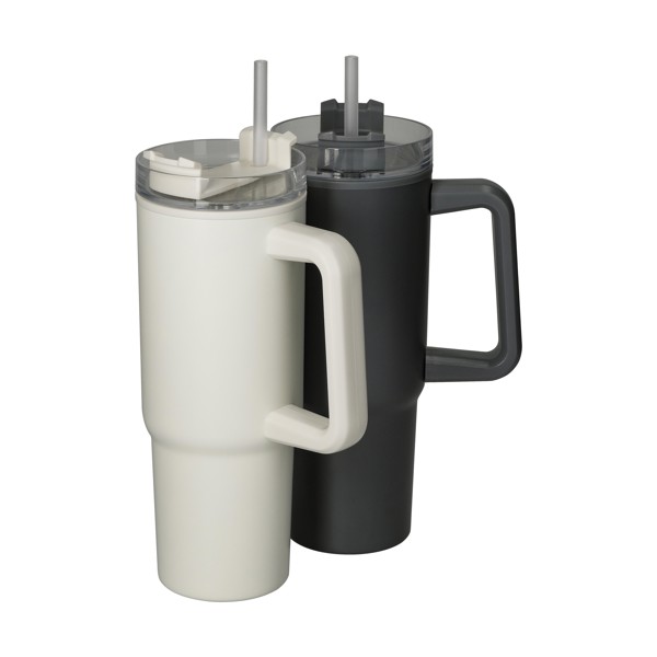 Trinkbecher "Tampa", 800 Ml - Weiss / Creme