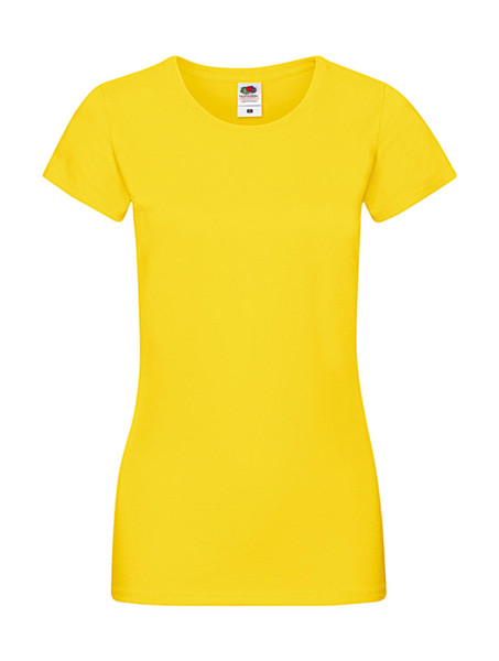 Ladies Sofspun® T - Yellow / XS