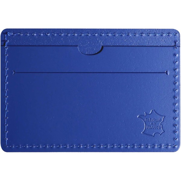 Citizen Green Tintin recycled leather card holder - Navy