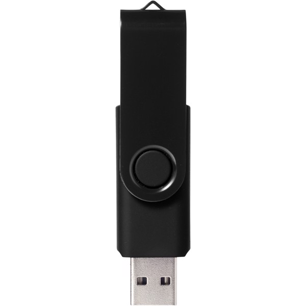 Rotate-Metallic 4 GB USB-Stick - Schwarz