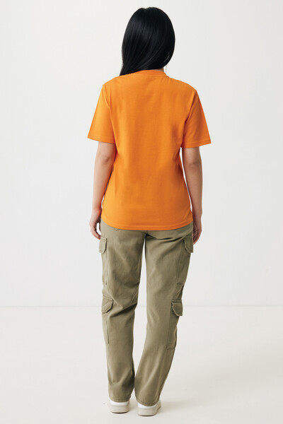 T-shirt léger en coton recyclé IQONIQ Sierra - Orange / M