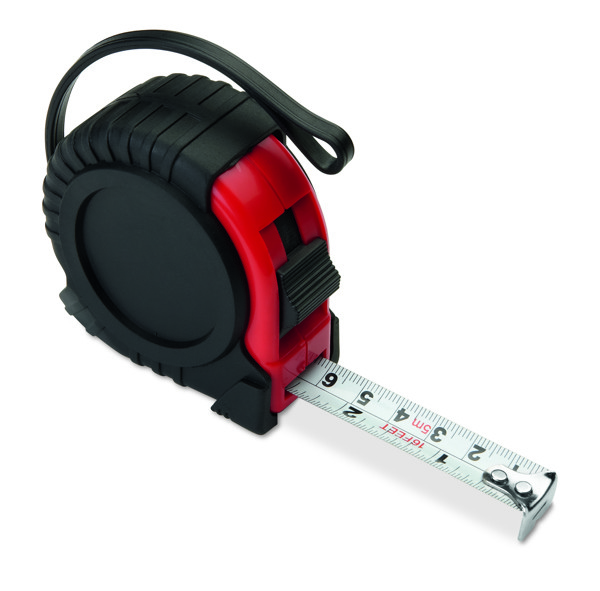 Mètre mesureur 5m Mia - Rouge