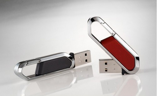 USB flash drive XT438 carabine - BLACK_1GB