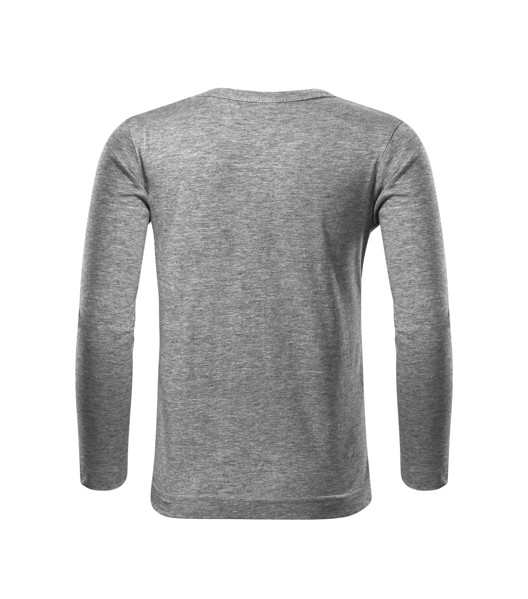 Triko Dětské Malfini® Fit-T Ls - Tmavě Šedý Melír / 122 cm/6 let