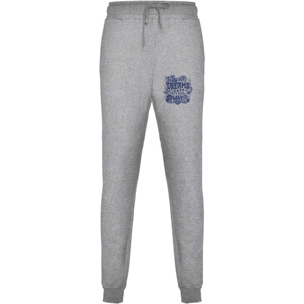 Pantaloni da uomo Adelpho - Grigio mélange / 3XL