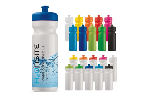 Sport bottle classic 750ml - White / Black