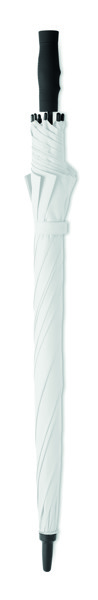 Windproof umbrella 27 inch Grusa - White