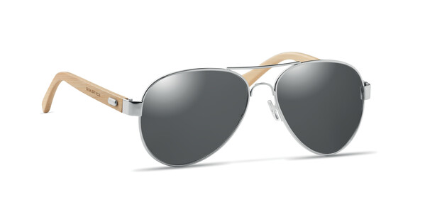 Lunettes de soleil en bambou Honiara - Noir