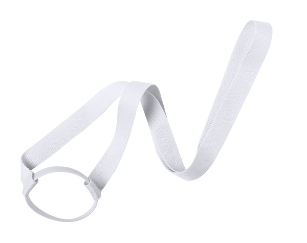 Lanyard Cup Holder Frinly - White