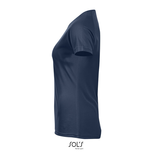 SPORTY T-SHIRT SENHORA 140g Sporty Women - French MarinhoL