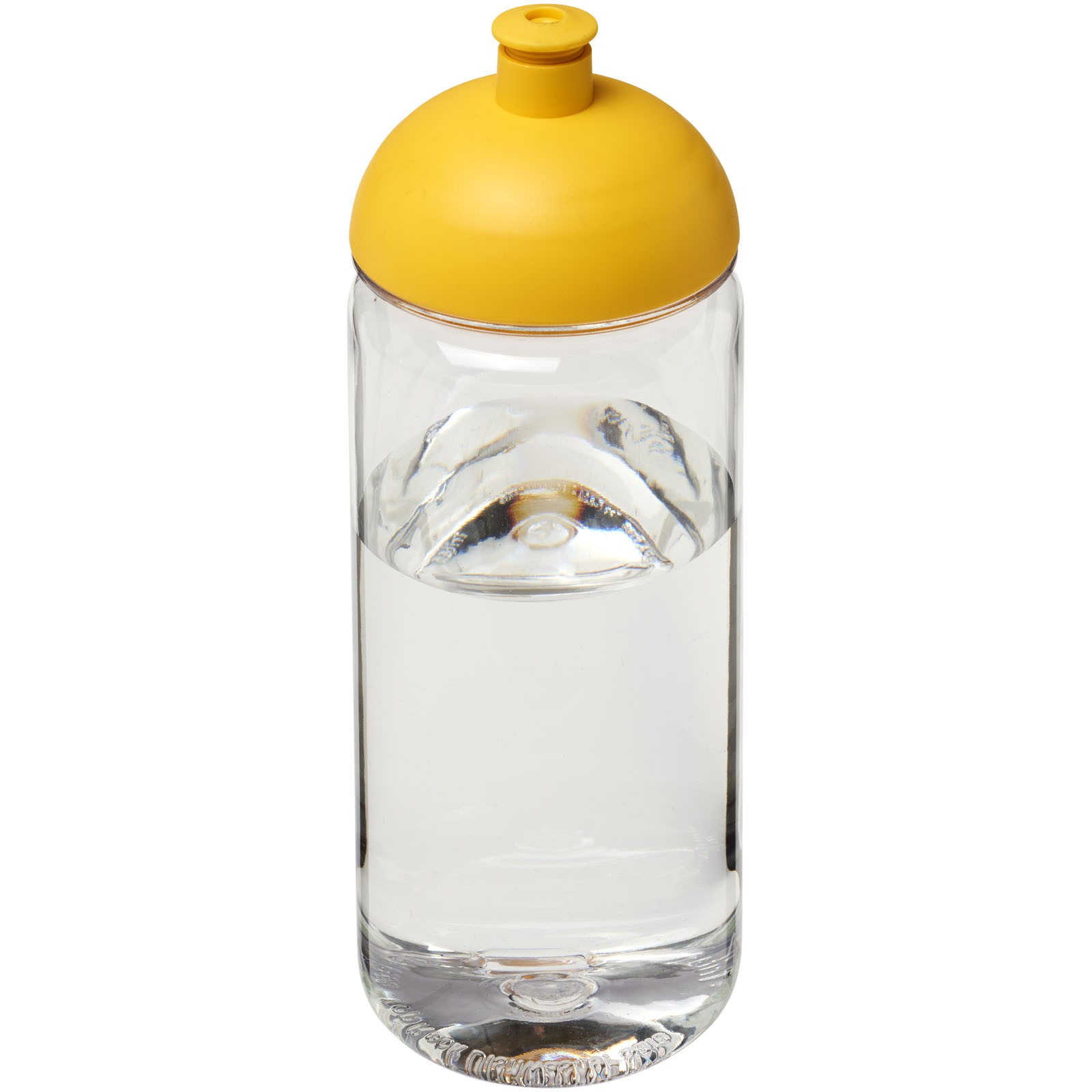 Sportovní láhev s kupolovitým víčkem Octave Tritan™ 600 ml - Průhledná / Žlutá