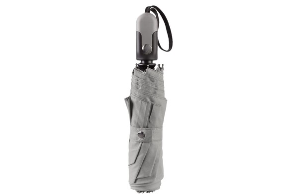 Deluxe foldable umbrella 22” auto open auto close - Grey