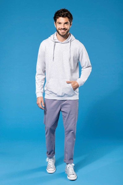 Men’S Hooded Sweatshirt - Olive Camouflage / XL