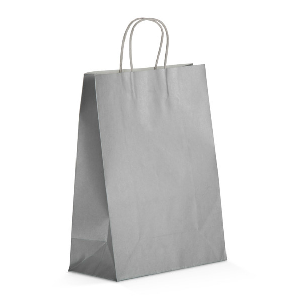 Geschenktüte ZIBO - silbern