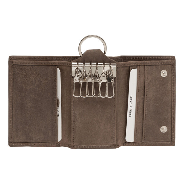 Genuine Leather Key Pouch Wild Style