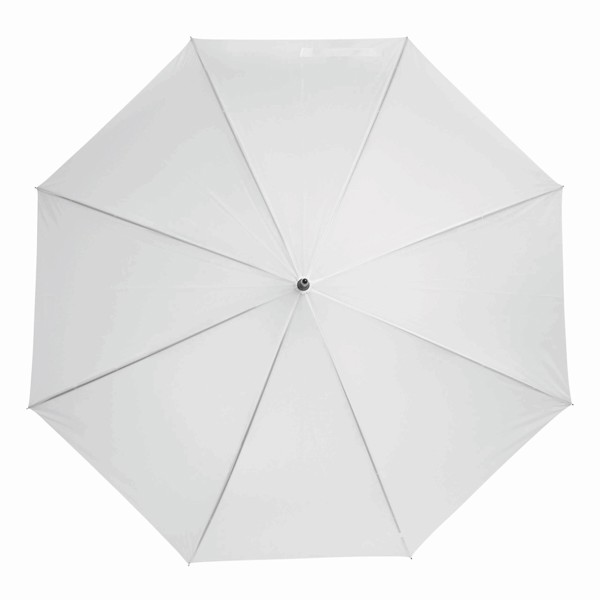 Subway golf umbrella automatic,1190 mm diameter - White