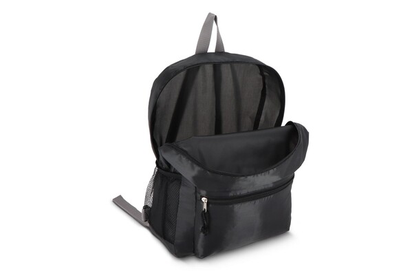 Sac à dos léger en R-PET 190T 30,5 x 12,7 x 42 cm 16 L - Noir