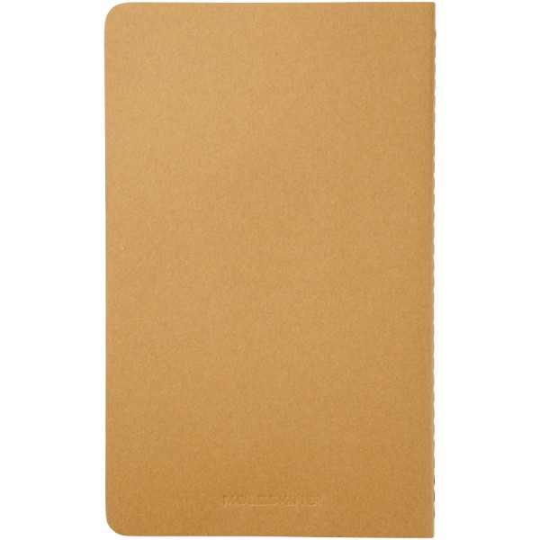 Moleskine Cahier Journal L - plain - Kraft Brown