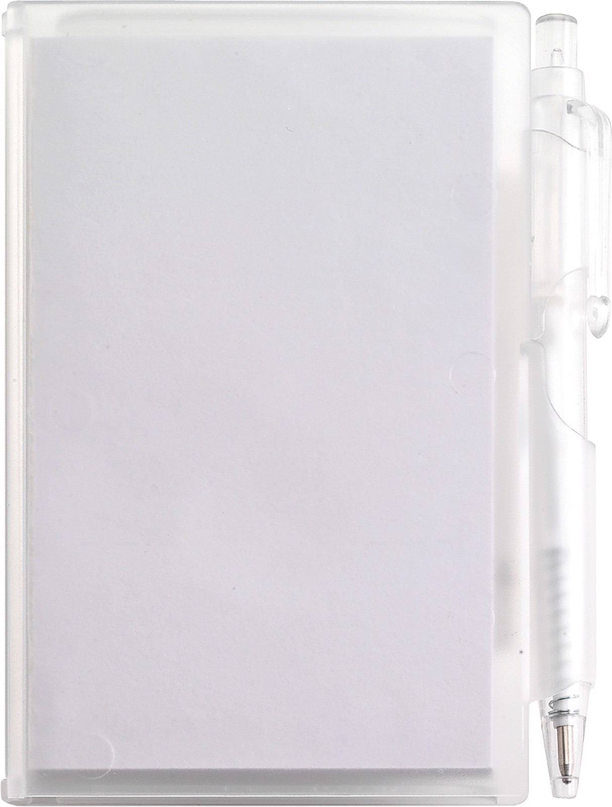 ABS notebook with pen - White
