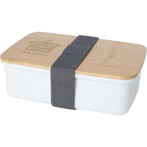 Mangi 750 ml lunch box - White