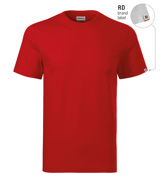 Tričko Unisex Rimeck® Base - Červená / S